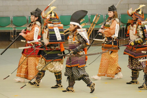 Reconstitution Ceremonie Samourai