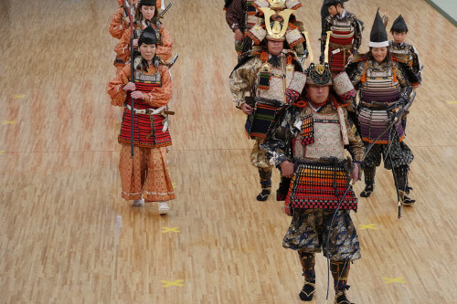 Reconstitution Ceremonie Samourai - Kagamibiraki Reconstitution Ceremonie Samourai